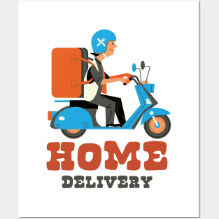 Home Delivery Posters and Art